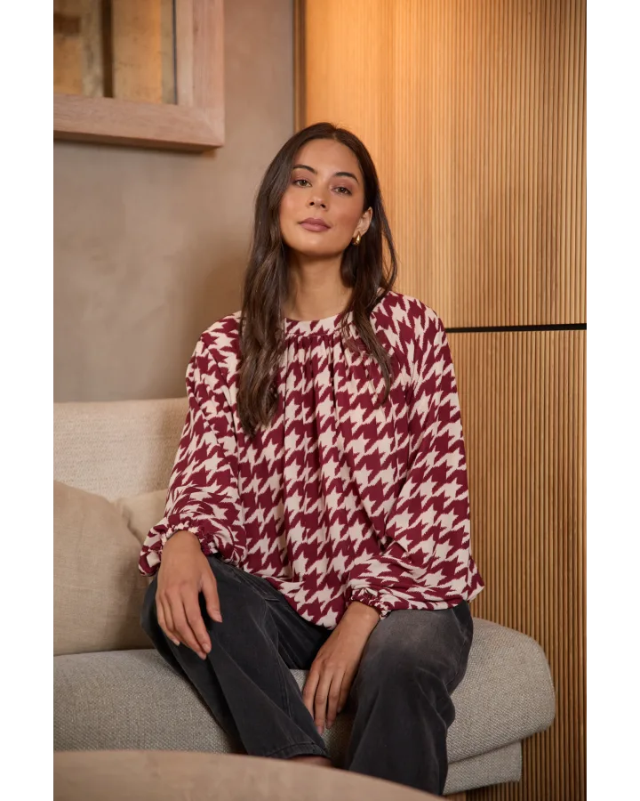 STELLA & GEMMA LOU BLOUSE - SYRAH HOUNDS