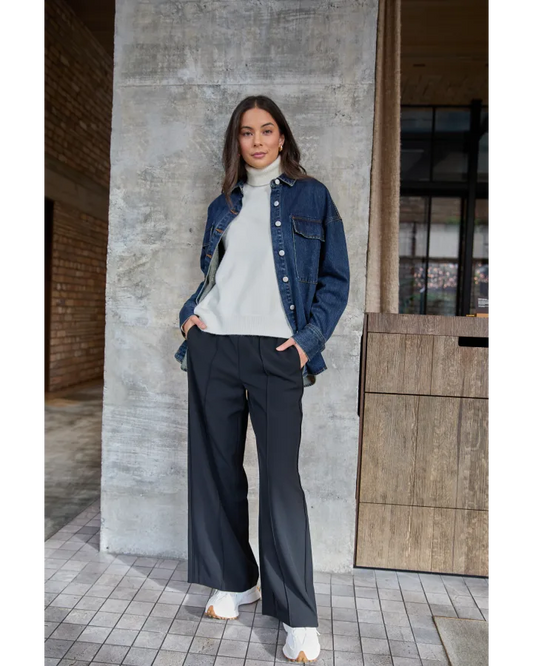 STELLA & GEMMA BEXLEY PANT - BLACK