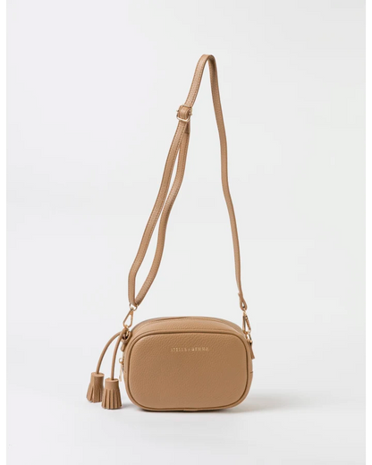 STELLA & GEMMA MACIE CAMERA BAG - TAN