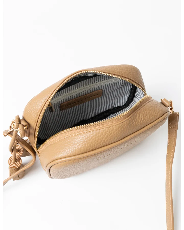 STELLA & GEMMA MACIE CAMERA BAG - TAN