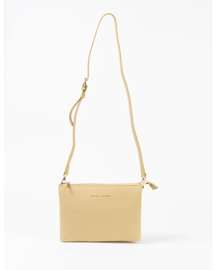 STELLA & GEMMA FRANKIE MULTI POUCH BAG - BUTTER