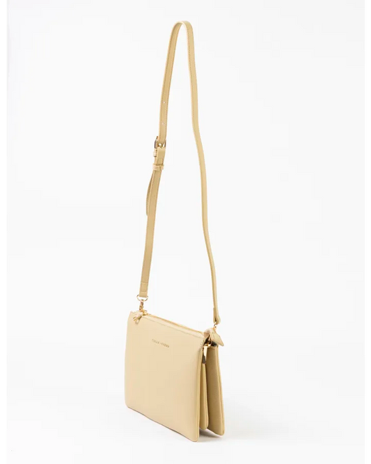 STELLA & GEMMA FRANKIE MULTI POUCH BAG - BUTTER