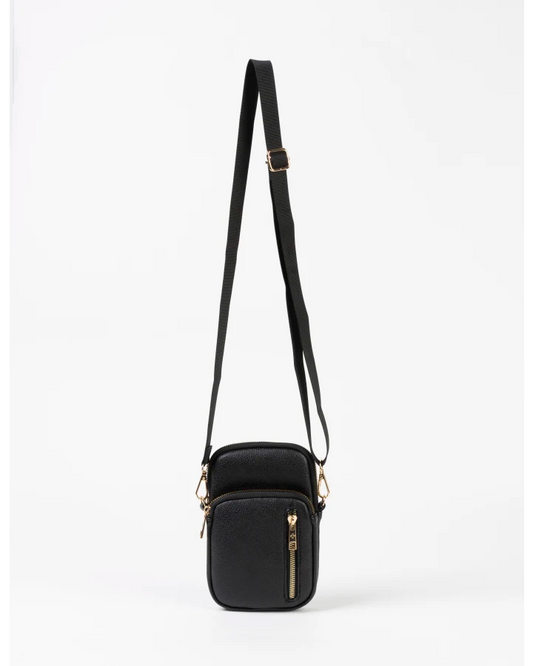 STELLA & GEMMA MOBELLE BAG - BLACK