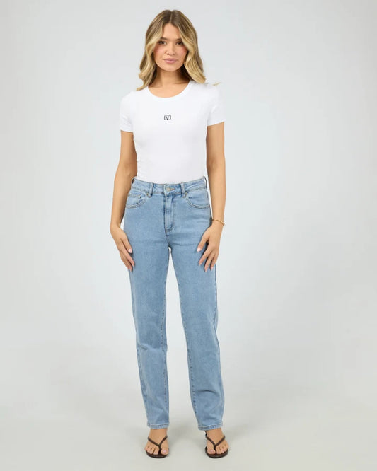 ALL ABOUT EVE INDY SLIM FIT JEAN - LIGHT BLUE