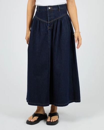 ALL ABOUT EVE ARLO MAXI SKIRT - INDIGO