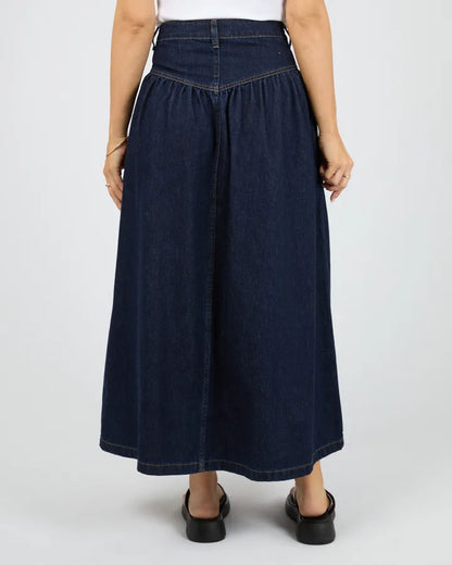 ALL ABOUT EVE ARLO MAXI SKIRT - INDIGO