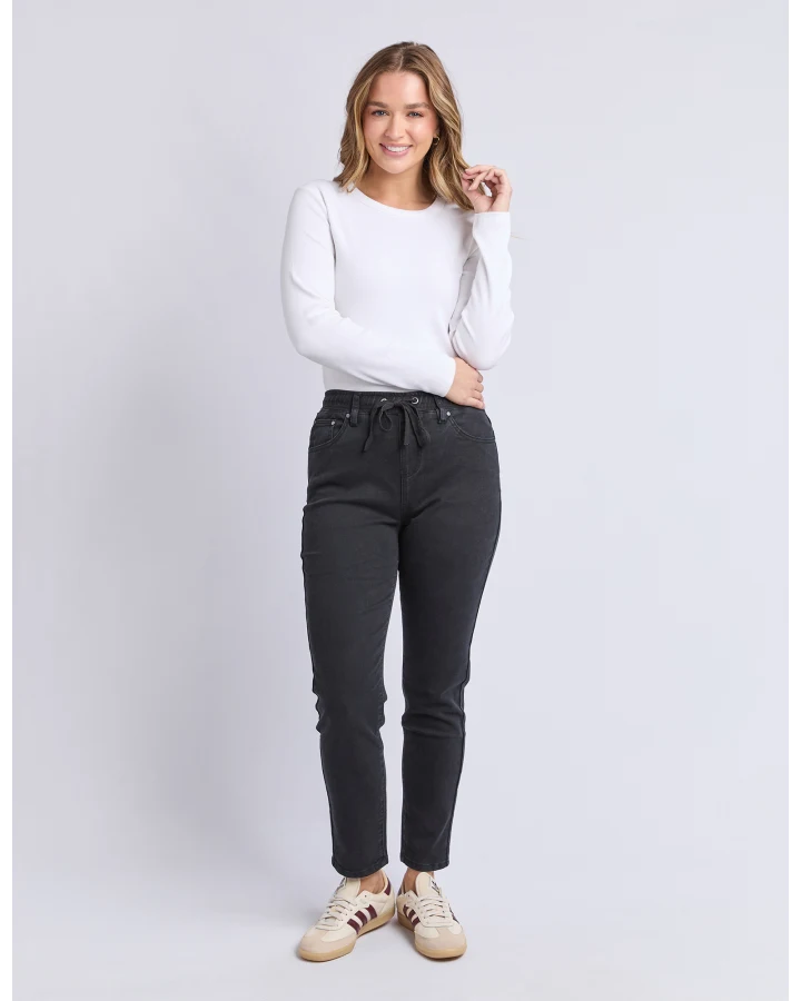 FOXWOOD PENELOPE JOGGER - BLACK