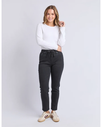 FOXWOOD PENELOPE JOGGER - BLACK