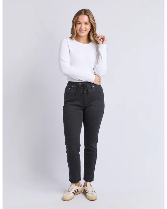 FOXWOOD PENELOPE JOGGER - BLACK