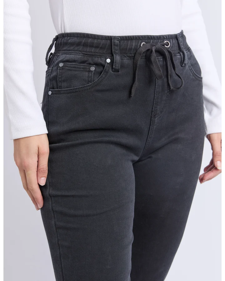 FOXWOOD PENELOPE JOGGER - BLACK