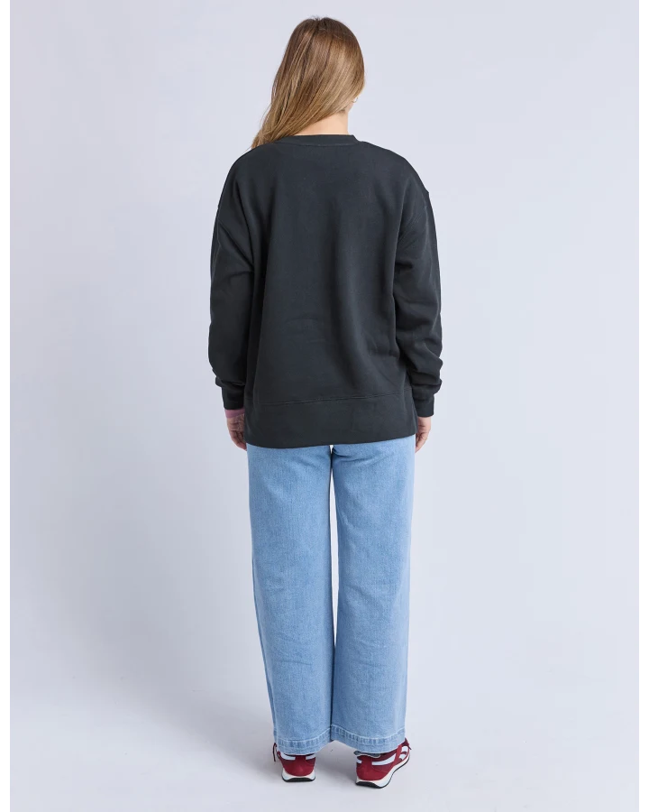 FOXWOOD THORN CREW - BLACK