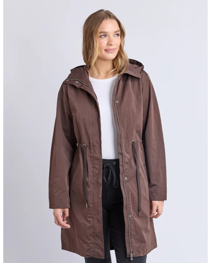 FOXWOOD KINGSTON SPRAY JACKET - COFFEE