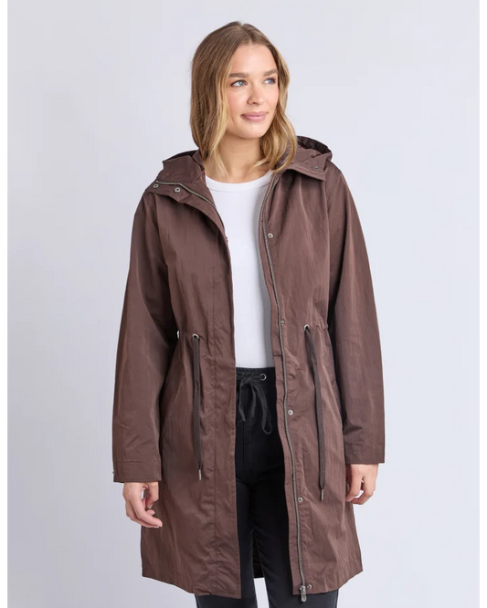 FOXWOOD KINGSTON SPRAY JACKET - COFFEE