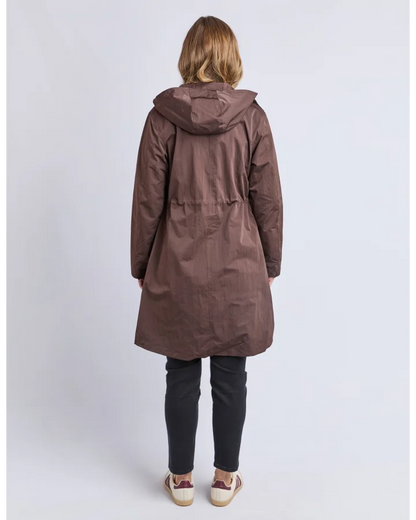 FOXWOOD KINGSTON SPRAY JACKET - COFFEE