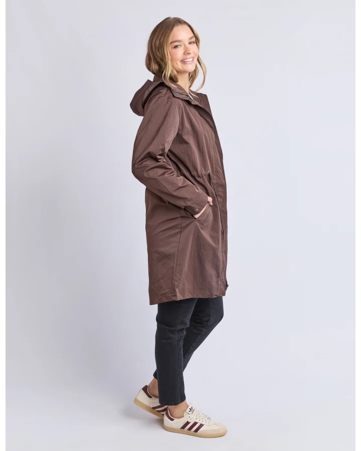 FOXWOOD KINGSTON SPRAY JACKET - COFFEE