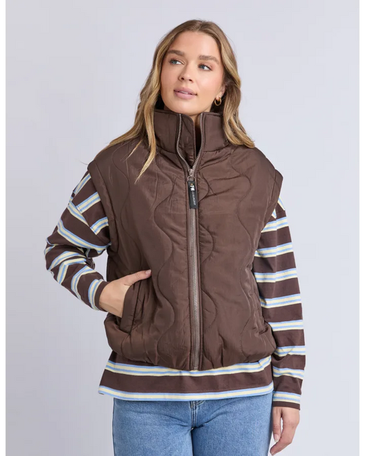 FOXWOOD ELITE VEST - CHOCOLATE
