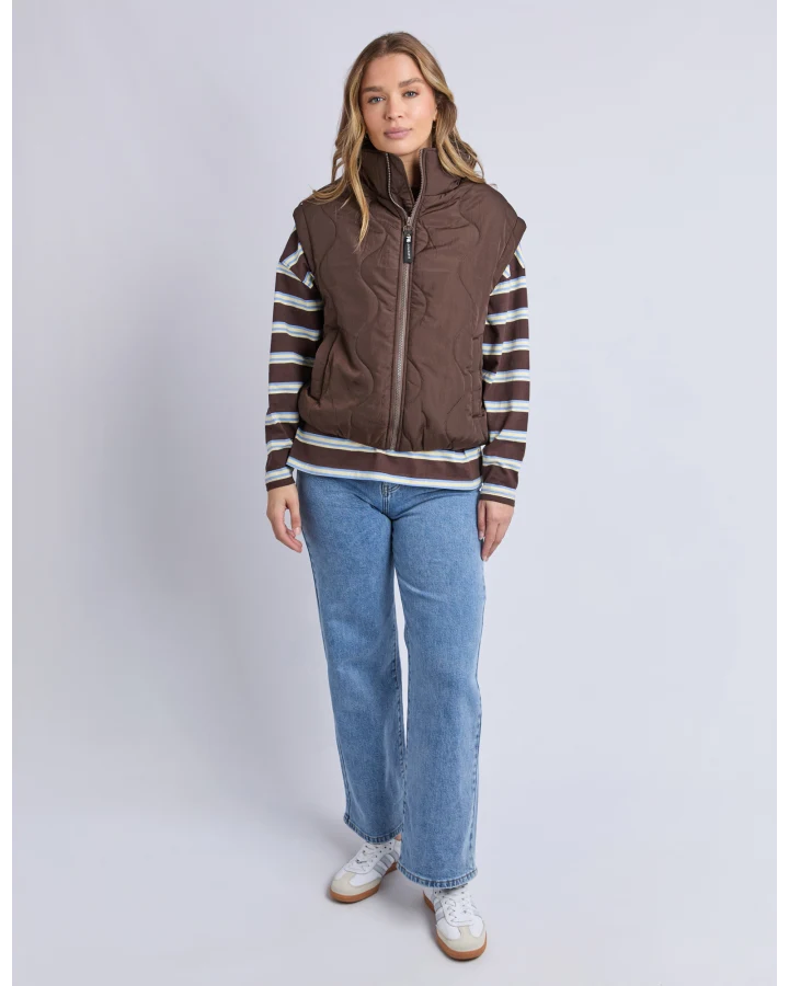 FOXWOOD ELITE VEST - CHOCOLATE