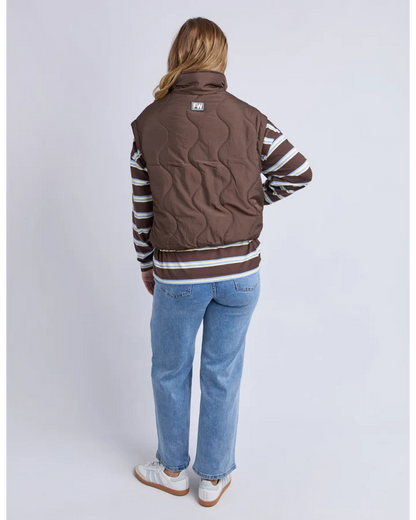 FOXWOOD ELITE VEST - CHOCOLATE