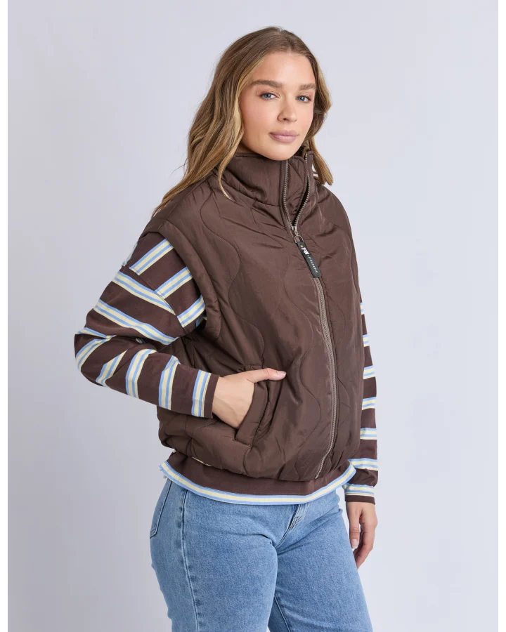 FOXWOOD ELITE VEST - CHOCOLATE