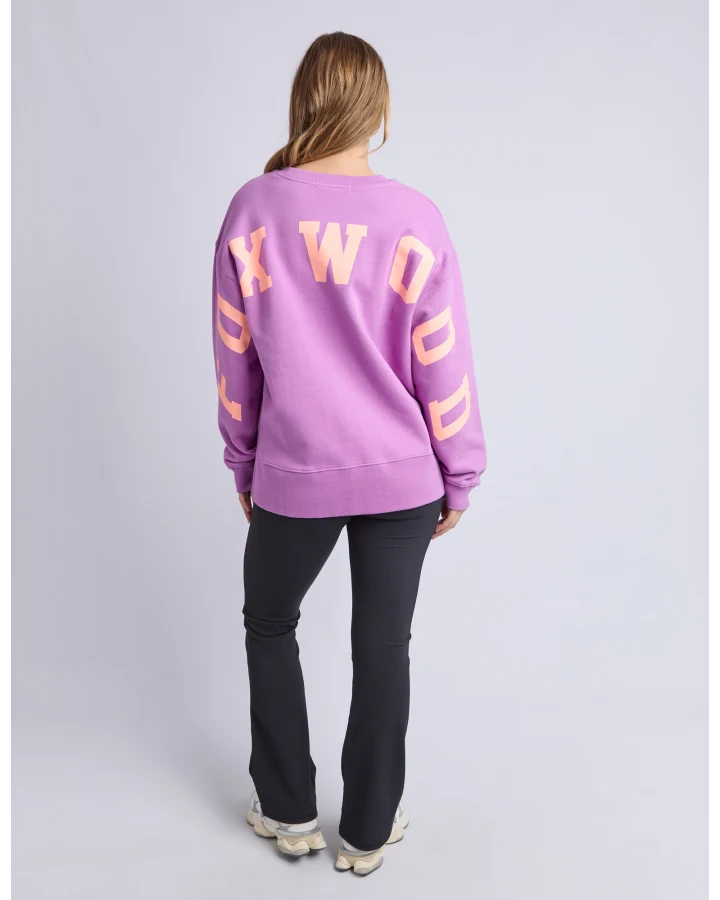 FOXWOOD INTERVAL CREW - PURPLE / ORANGE