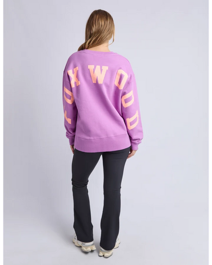 FOXWOOD INTERVAL CREW - PURPLE / ORANGE