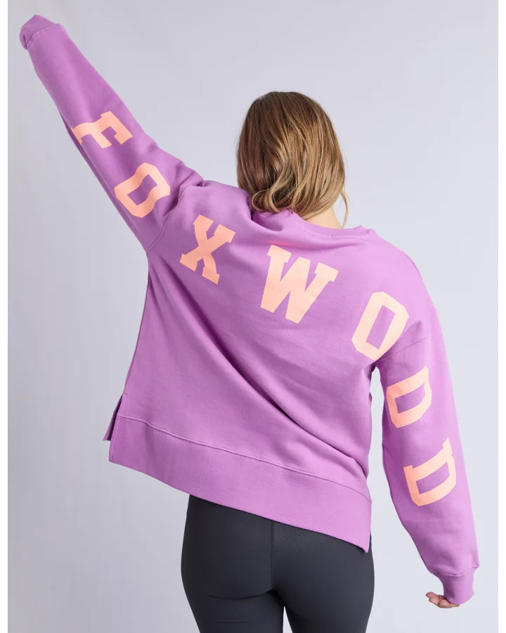 FOXWOOD INTERVAL CREW - PURPLE / ORANGE