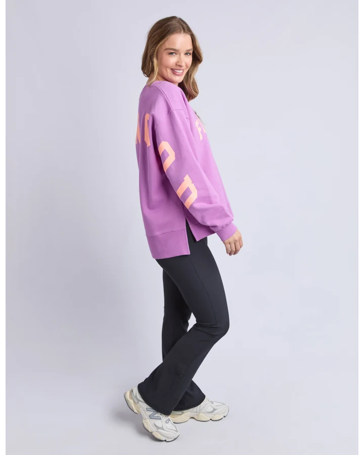 FOXWOOD INTERVAL CREW - PURPLE / ORANGE