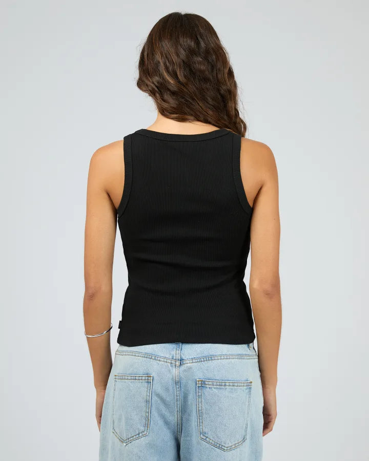 SILENT THEORY MIA TANK - BLACK