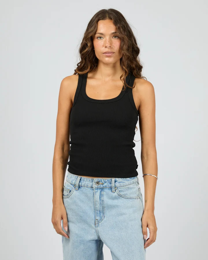 SILENT THEORY MIA TANK - BLACK