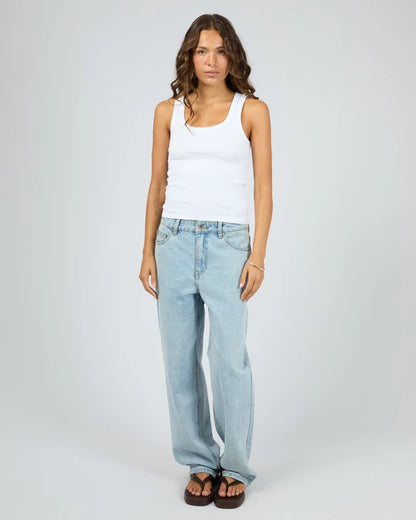 SILENT THEORY MIA TANK - WHITE