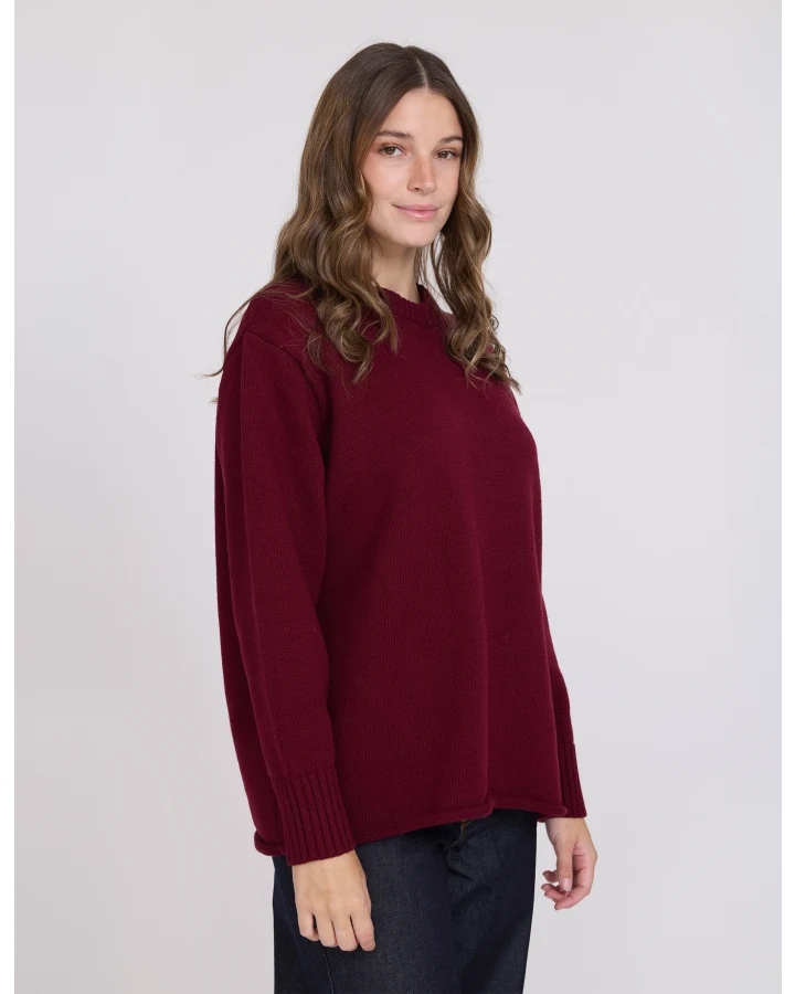 STELLA & GEMMA BEA KNIT - PLUM NOIR