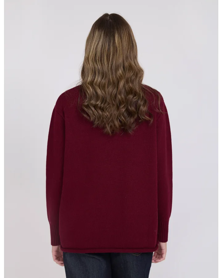 STELLA & GEMMA BEA KNIT - PLUM NOIR