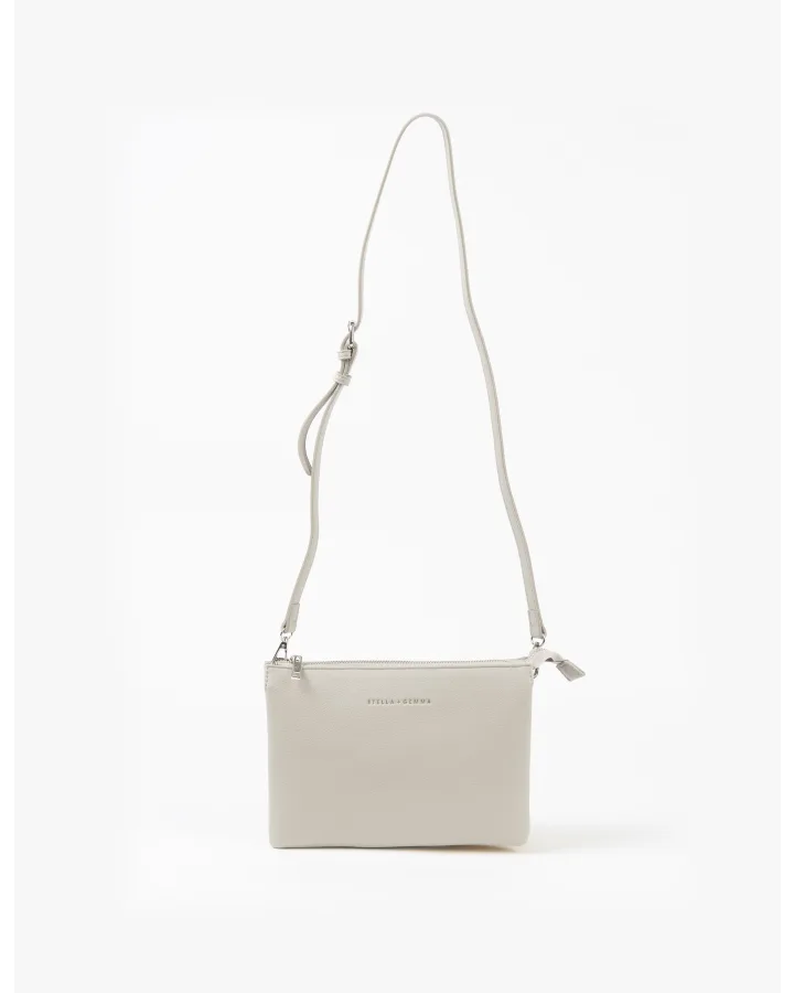 STELLA & GEMMA FRANKIE MULTI POUCH BAG - PUTTY