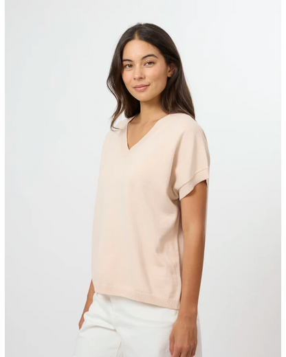 STELLA & GEMMA LILY TOP - SAND