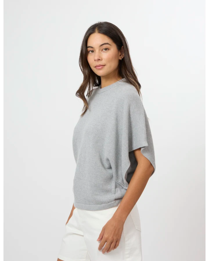STELLA & GEMMA GRACIE KNIT - GREY MARLE