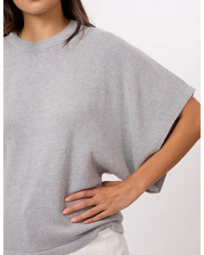 STELLA & GEMMA GRACIE KNIT - GREY MARLE