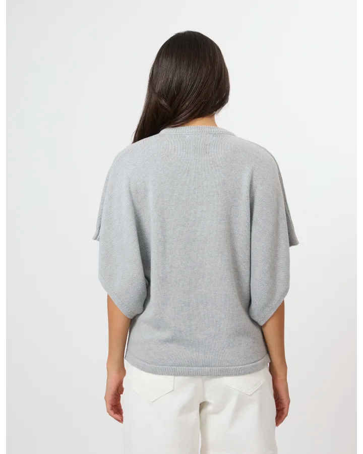 STELLA & GEMMA GRACIE KNIT - GREY MARLE
