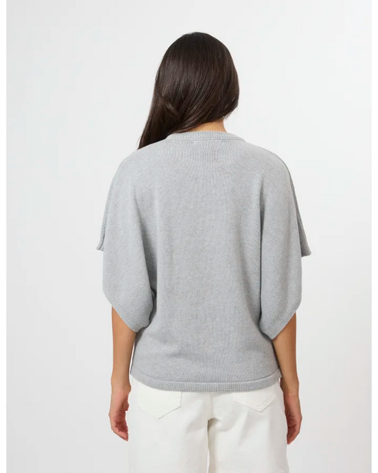 STELLA & GEMMA GRACIE KNIT - GREY MARLE