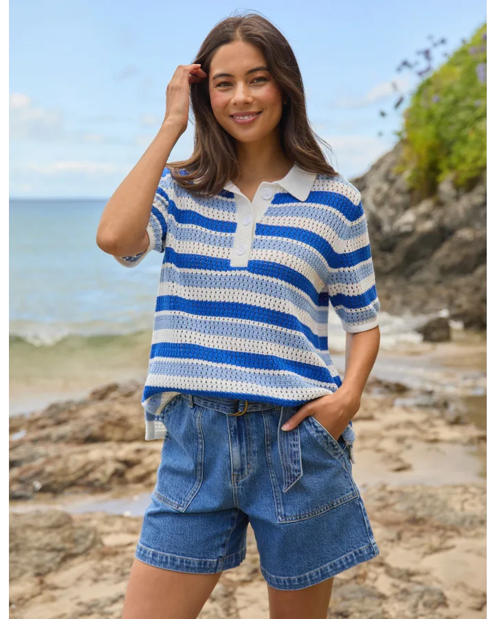 STELLA & GEMMA SOPHIE SHORT - CLASSIC BLUE