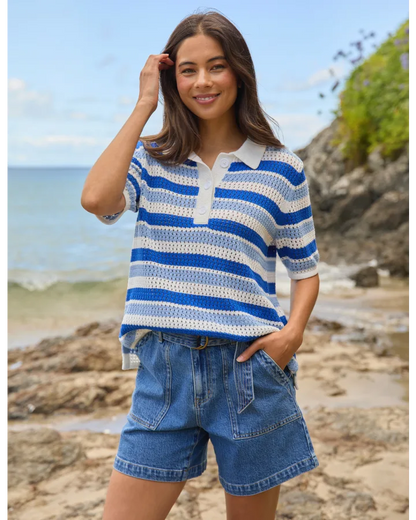 STELLA & GEMMA SOPHIE SHORT - CLASSIC BLUE