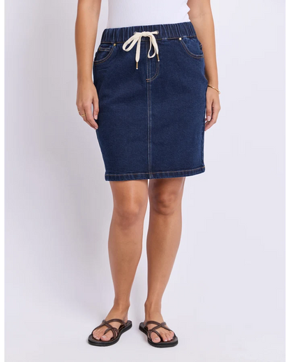 FOXWOOD RIO SKIRT - INDIGO DENIM