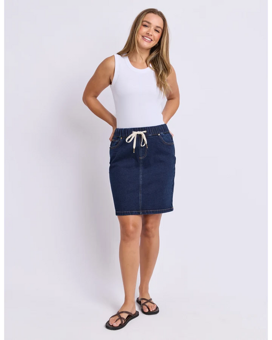 FOXWOOD RIO SKIRT - INDIGO DENIM