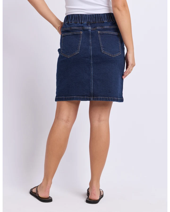 FOXWOOD RIO SKIRT - INDIGO DENIM