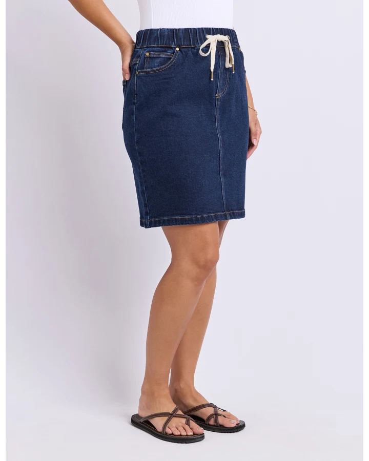 FOXWOOD RIO SKIRT - INDIGO DENIM