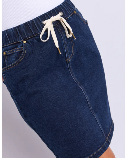 FOXWOOD RIO SKIRT - INDIGO DENIM