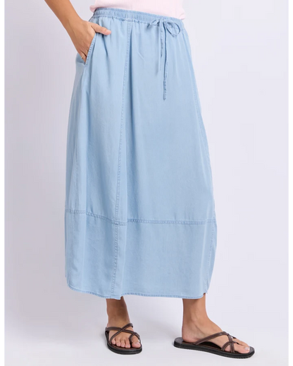 FOXWOOD FRESCO SKIRT - LIGHT BLUE