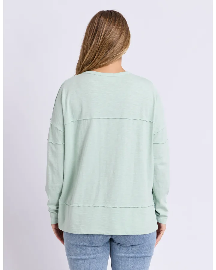 FOXWOOD JAYNE THROW ON TOP - SUBDUED MINT