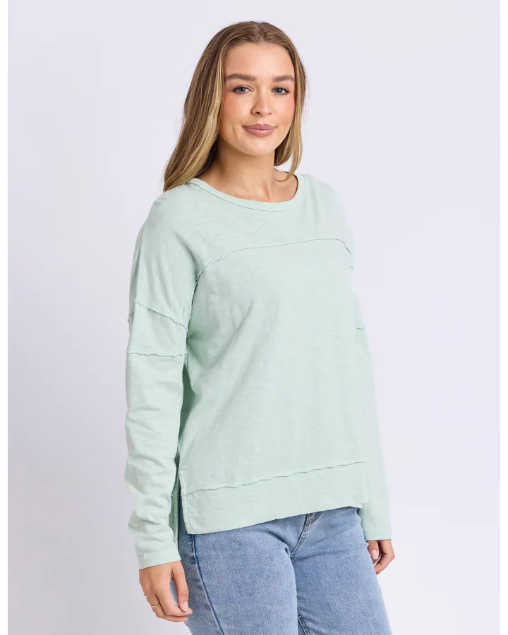 FOXWOOD JAYNE THROW ON TOP - SUBDUED MINT