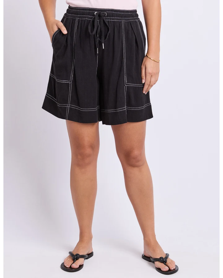 FOXWOOD SAGE SHORT - BLACK