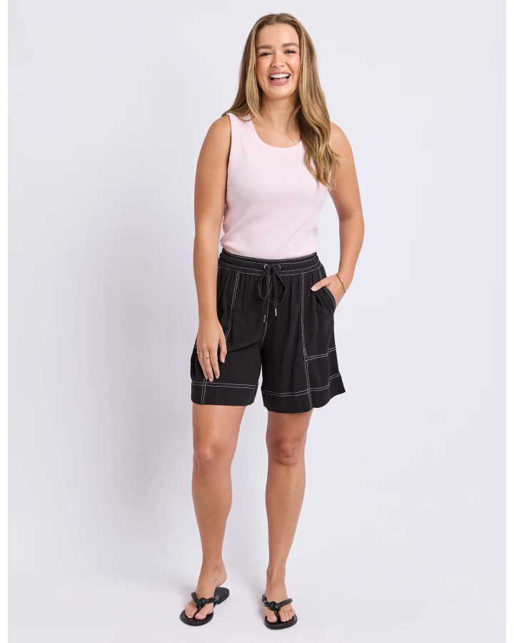 FOXWOOD SAGE SHORT - BLACK
